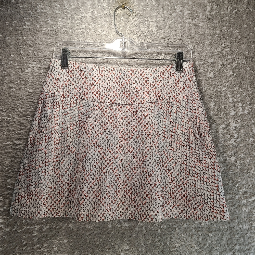 TAIL Golf Tennis SKORT Skirt Snake Animal Print Women's Size S Polyester Pockets